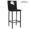 Dreamseat Bar Stool 500 with Miami Dolphins Helmet Logo, 2PK XZ500BSDBLK-PSNFL20092A - alternate 1